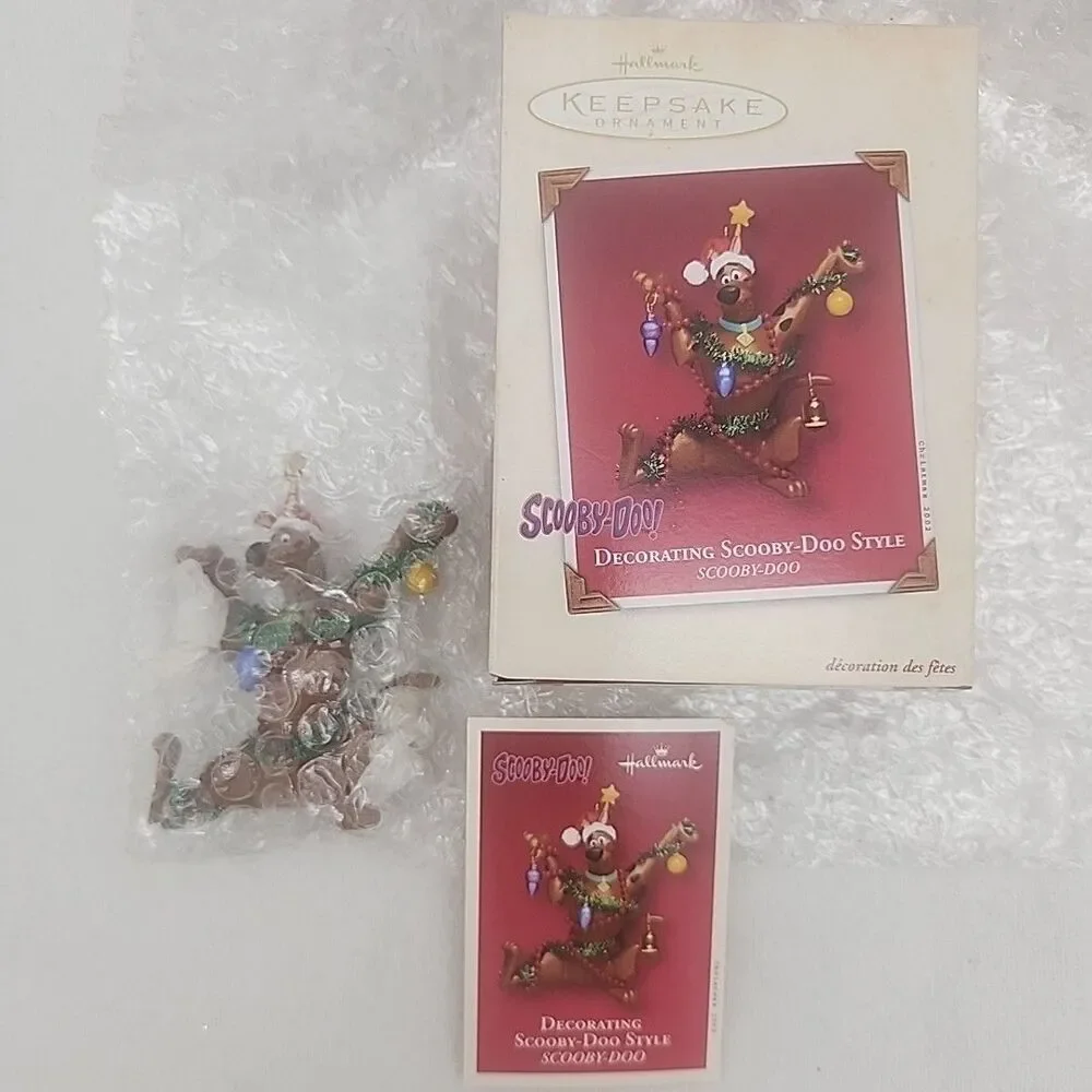 Ornament Hallmark Keepsake Scooby-Doo Style 2002 Warner Bros Hanna Barbera VTG